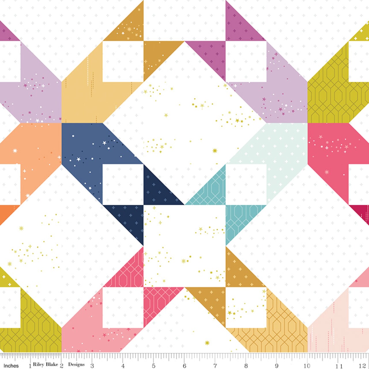 Essence Cheater Print (c16464-multi) | Essence | Fran Gulick | Riley Blake